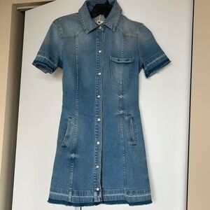 SER.O.YA Denim mini dress